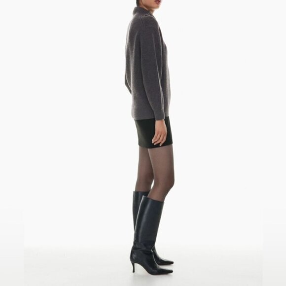 Aritzia Gray Turtleneck Sweater - Picture 5 of 13